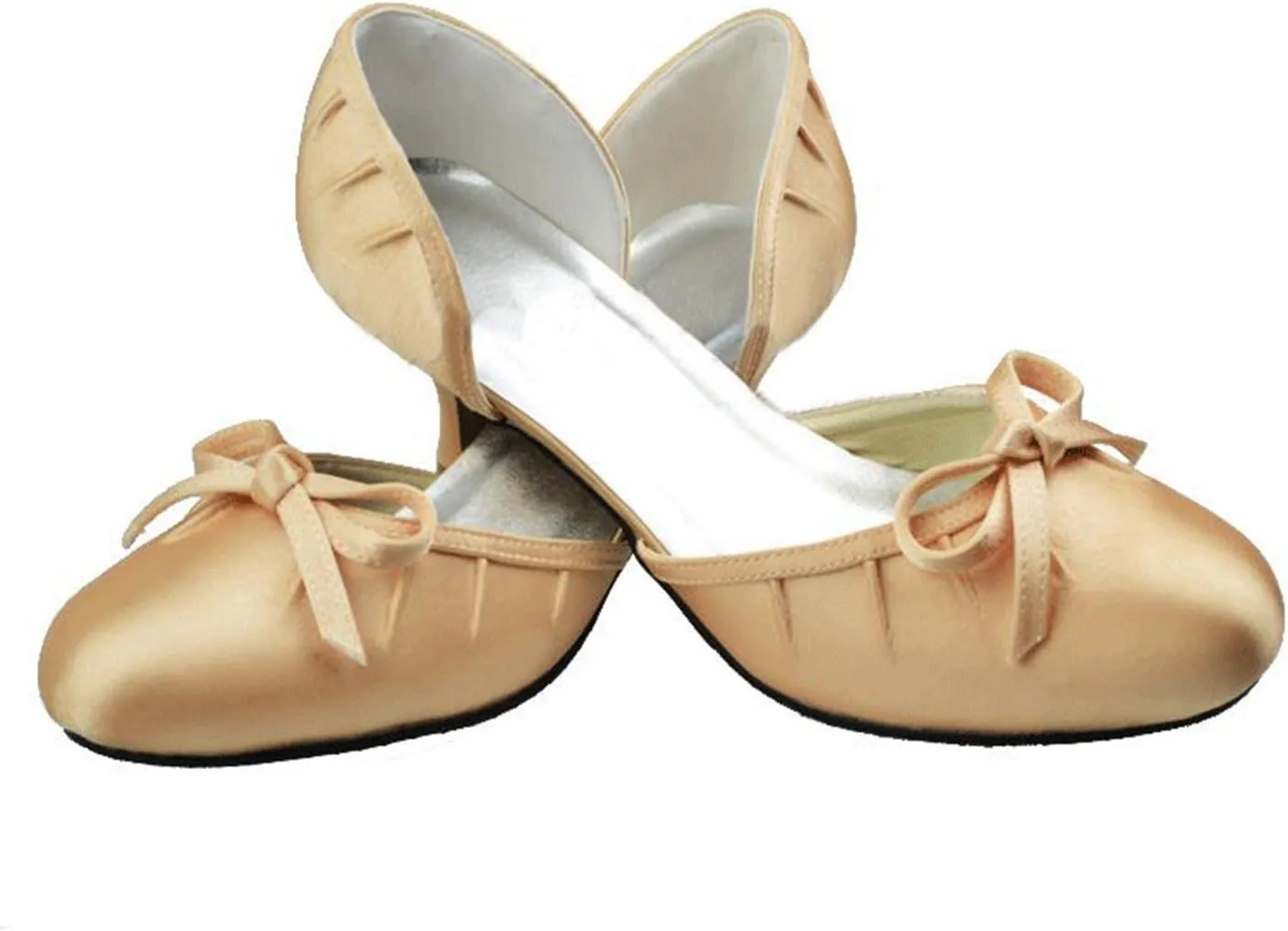 Minishion Girls Womens 2" Heel Satin Bridal Wedding Pumps Shoes Evening Sandals