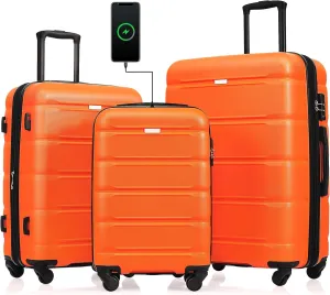 Modern, Orange, One Size