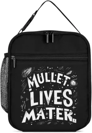 Mullet Lives Matter Lunch Box Insulated Lunch Bag Lunch Tote Cooler Bag Handbag for Office Travel Picnic