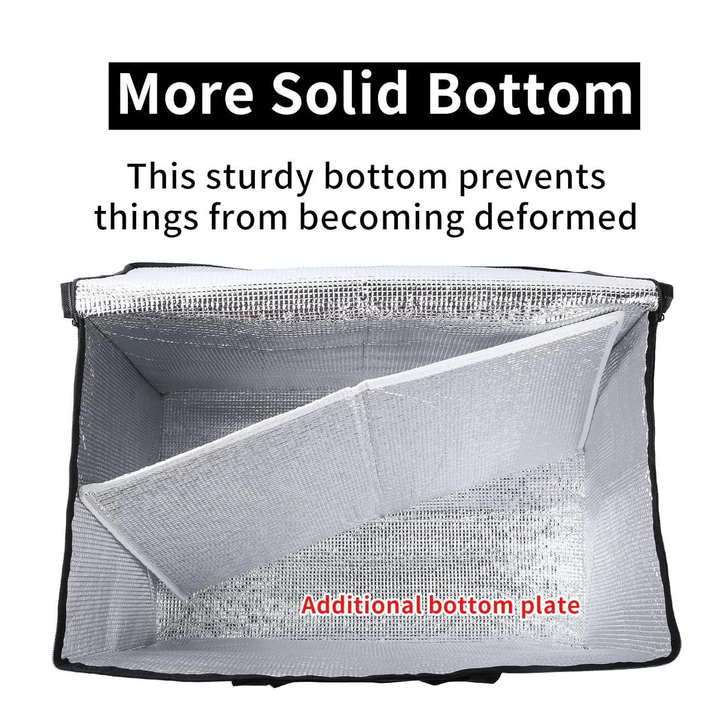 musbus Additional Bottom Plate 2-Pack XXXL Insulated Food Delivery Bag Cooler Bags Keep Food Warm Catering Therma for doordash Catering Cooler Bags Keep Food Warm Catering