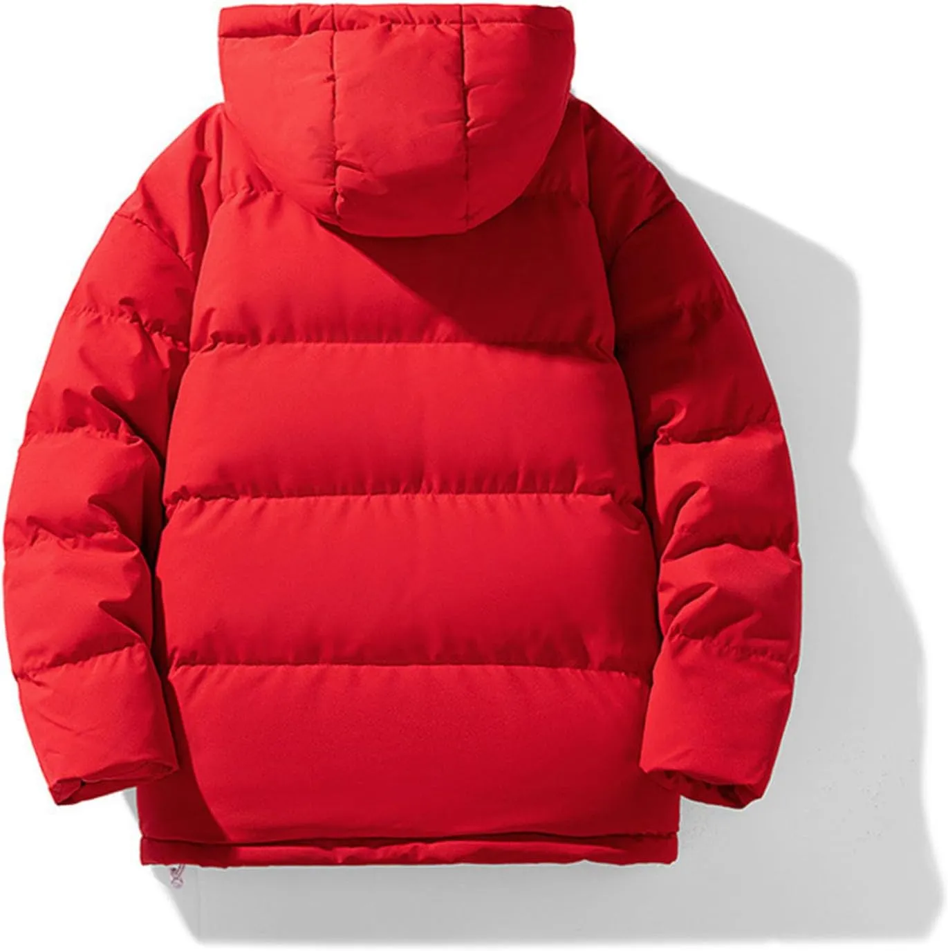 Muscularfit Padded Jacket Coats for Men Winter Waterproof Puffer Jacket Bubble Coats Padded Quilted Down Jacket with Pockets