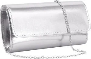Naimo Flap Dazzling Small Clutch Bag Evening Bag With Detachable Chain