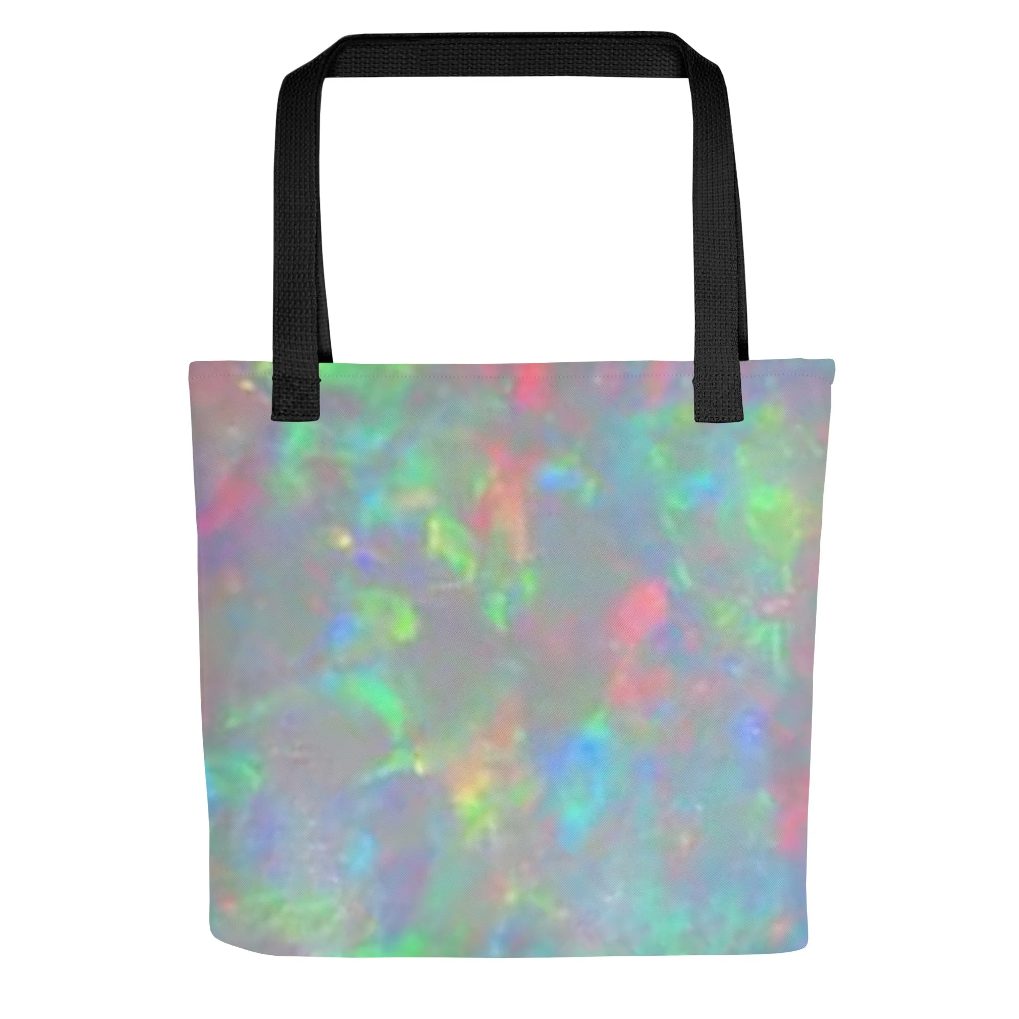 Neon Gray Matter All Over Print Tote Bag