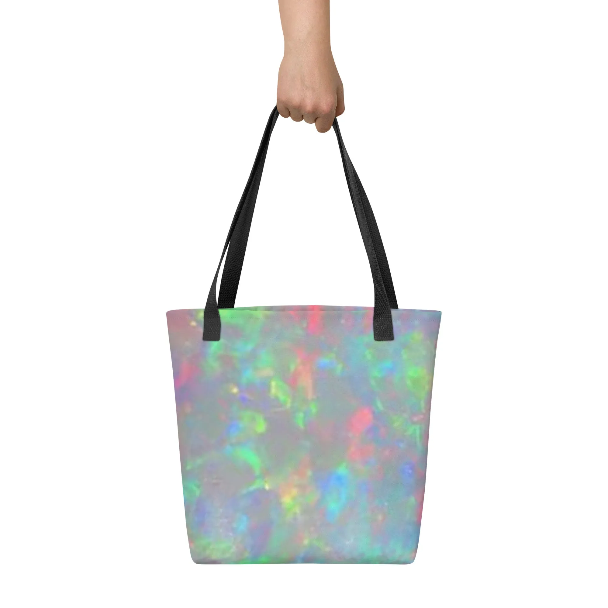 Neon Gray Matter All Over Print Tote Bag