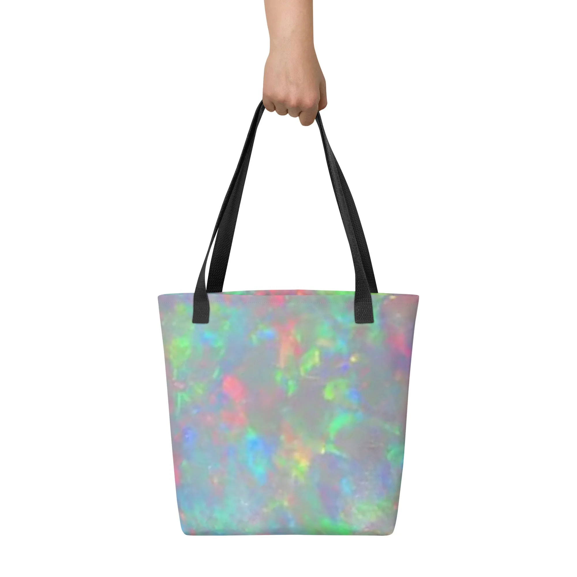 Neon Gray Matter All Over Print Tote Bag