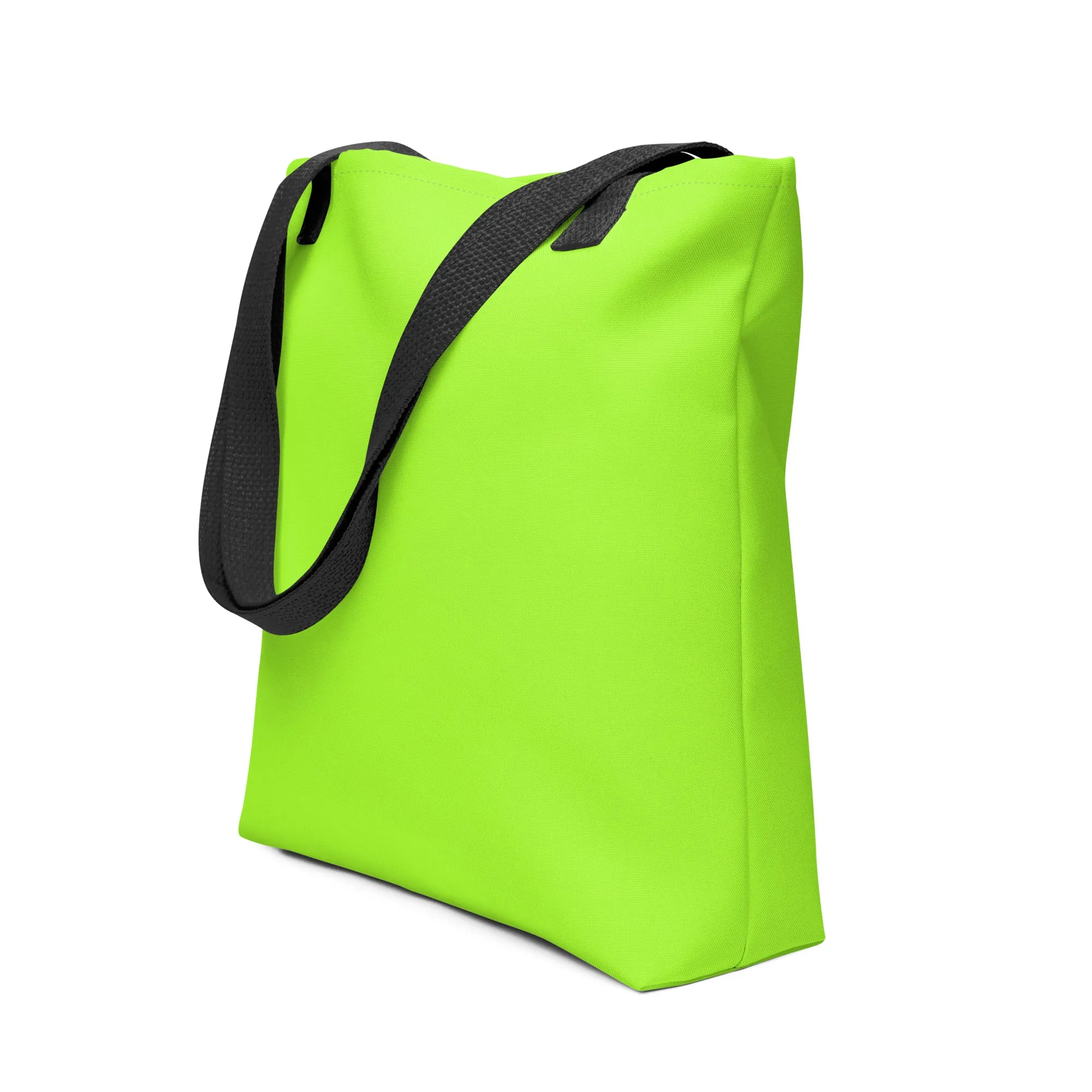 Neon Green Tote Bag