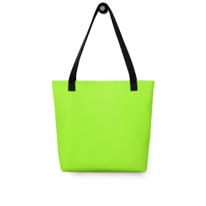 Neon Green Tote Bag