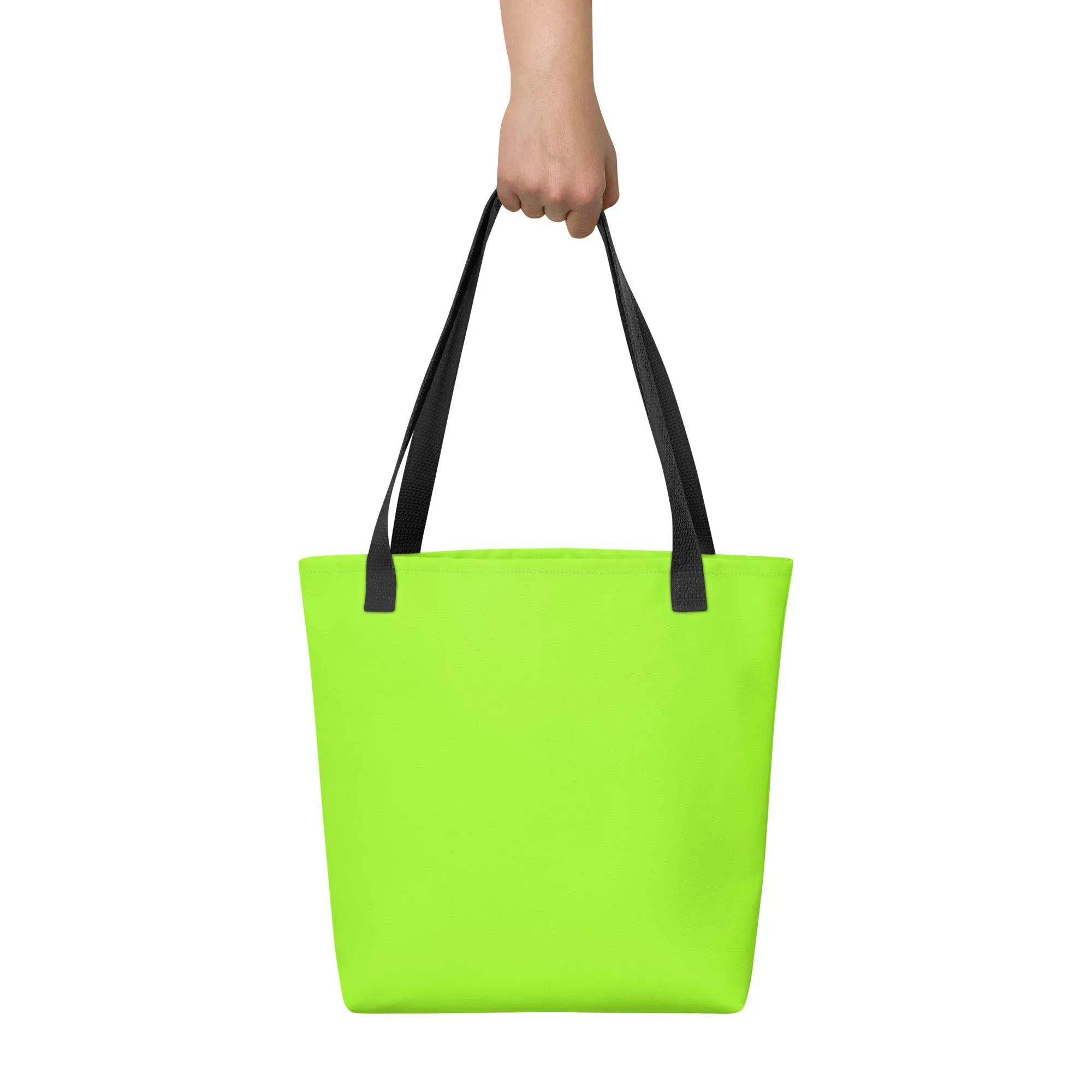 Neon Green Tote Bag
