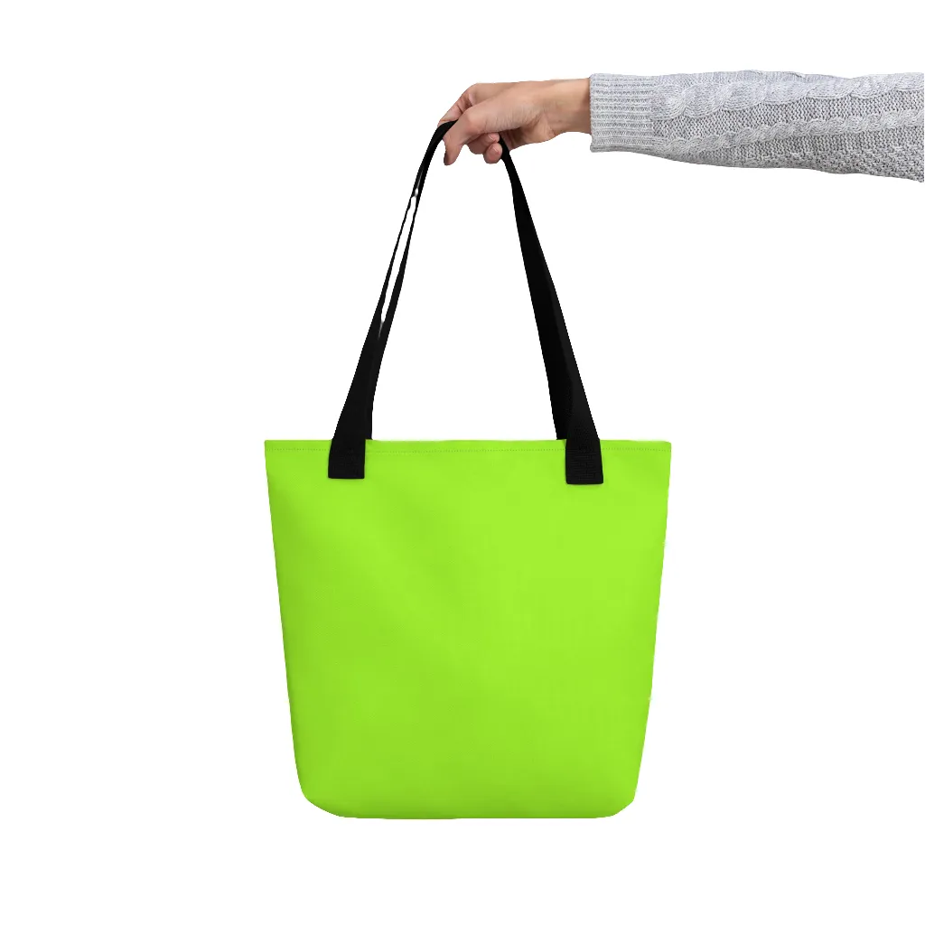 Neon Green Tote Bag