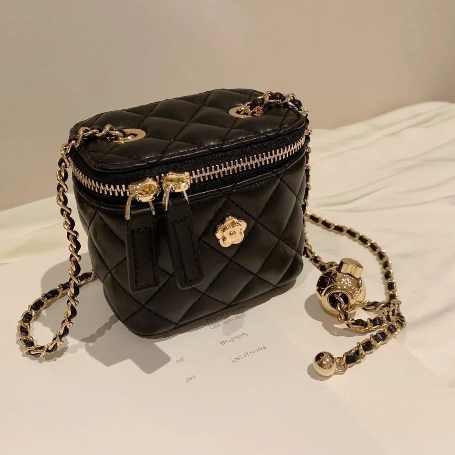 New chain box small bag women's mini shoulder crossbody bag