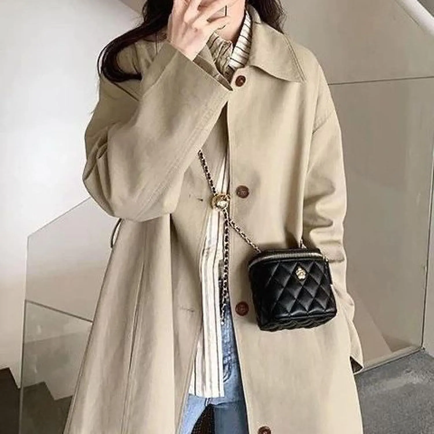 New chain box small bag women's mini shoulder crossbody bag