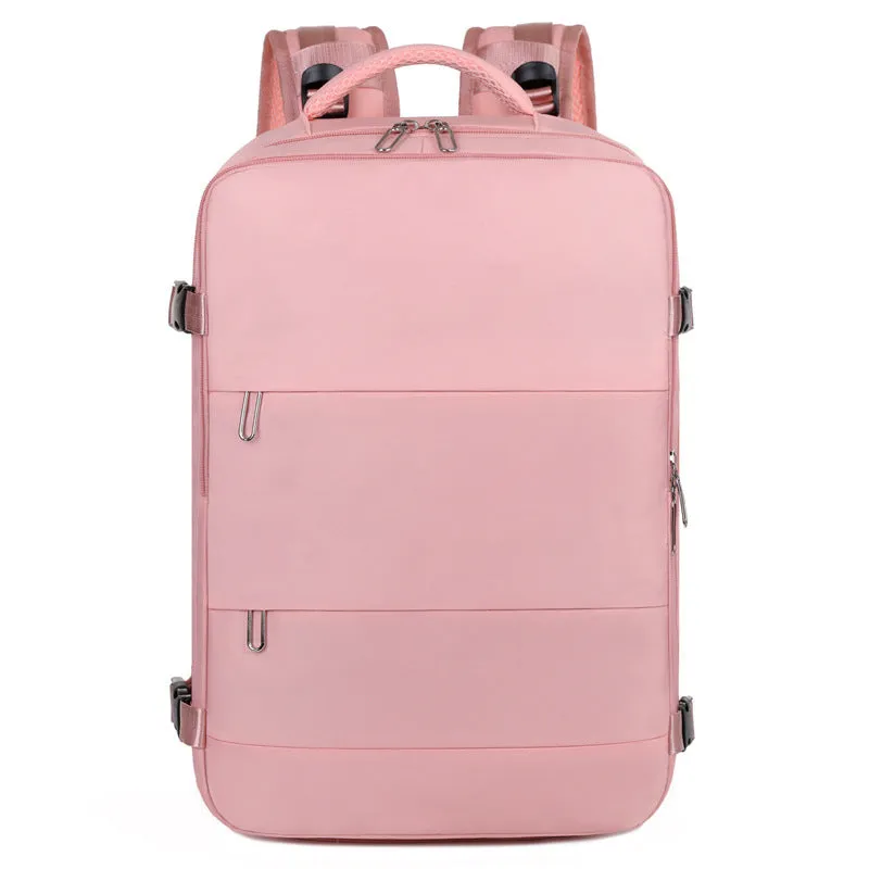 New Travel Backpack, Female Large-capacity Dry and Wet Luggage Travel Bags, Computer College Students' Case