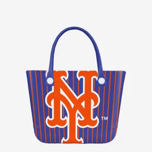 New York Mets Pinstripe Tailgate Tote Bag