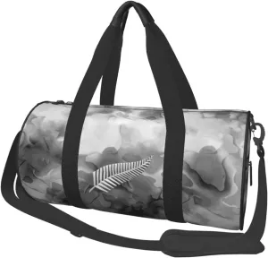 New Zealand Maori Fern Travel Luggage Duffel Bag Sports Rolling Foldable Duffel Bag