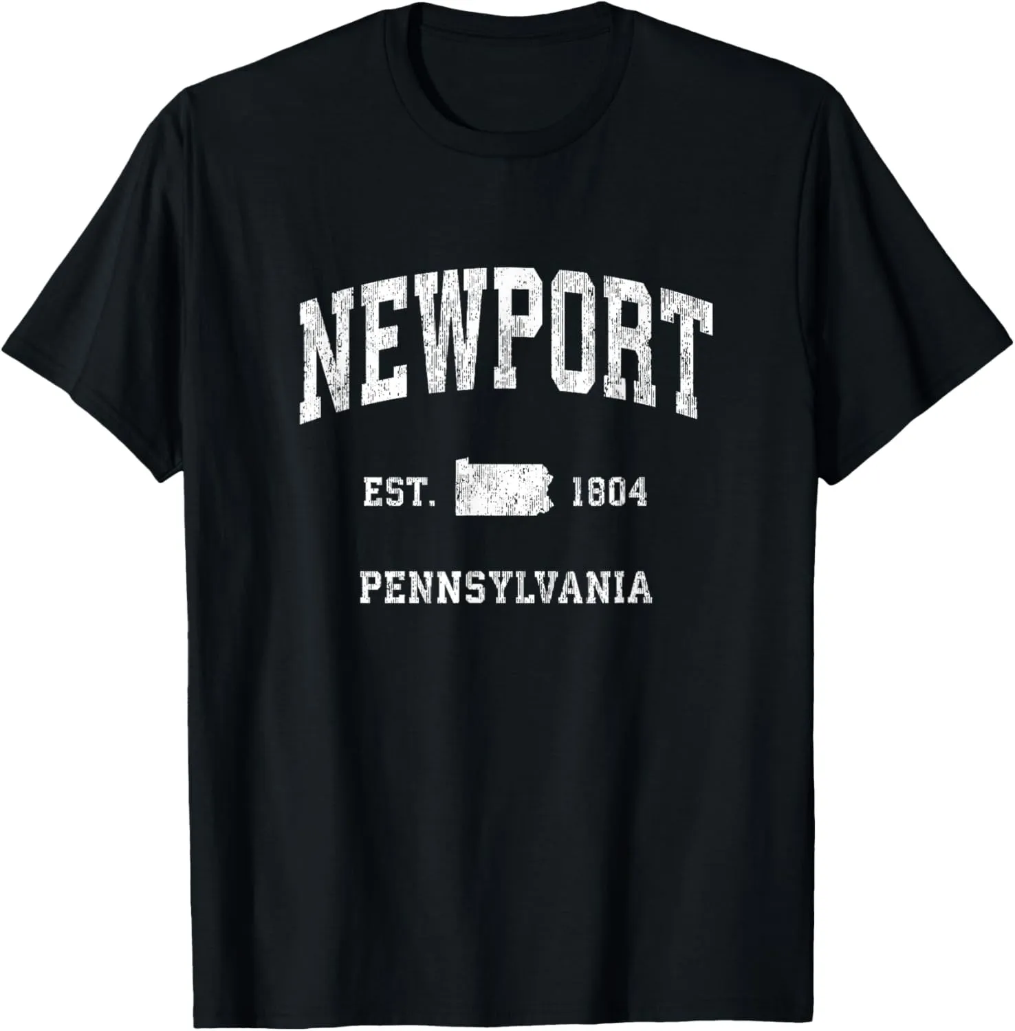 Newport Pennsylvania PA Vintage Athletic Sports Design T-Shirt