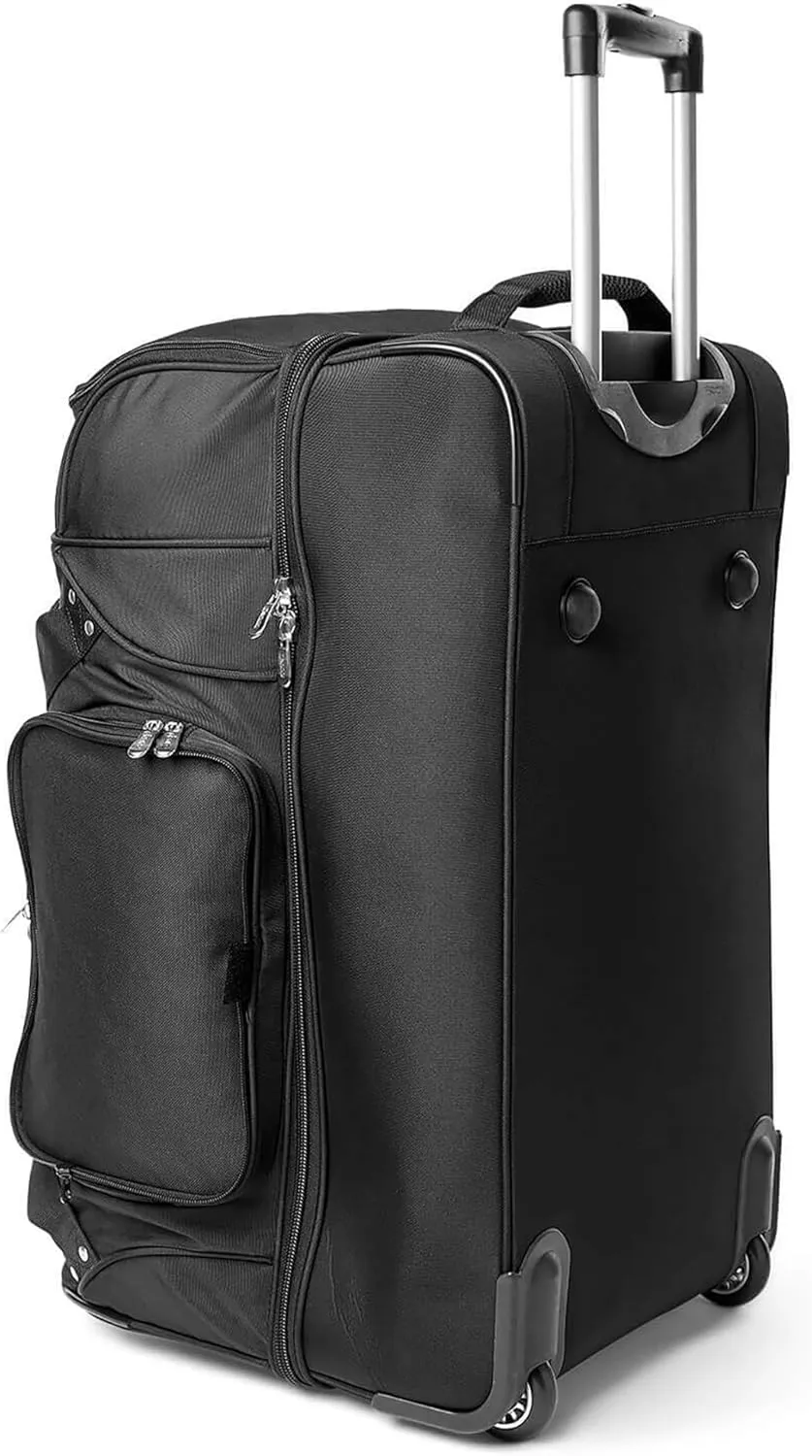NFL Drop Bottom Rolling Duffel Luggage