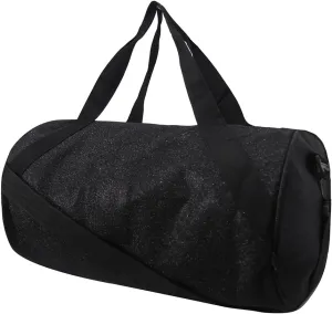 NGIL Medium Glitter Cheers Sports Gym Duffel Bag(Glitter-Black)