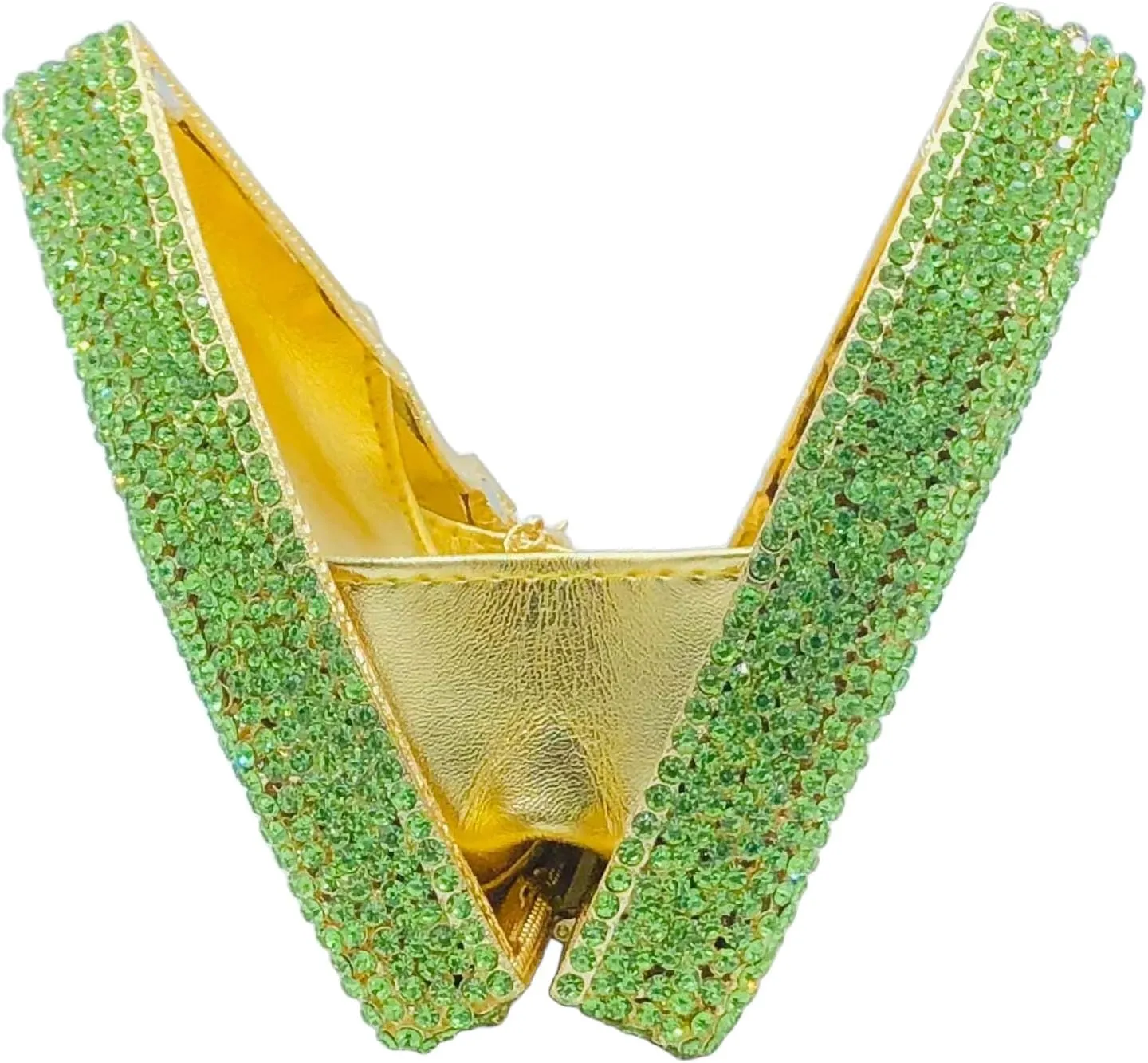 Novelty 3D Pizza Shape Women Crystal Clutch Evening Bag Party Prom Dinner Rhinestone Clutch Purses and Handbags,Mini