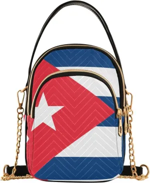 ODAWA rance Flag Small Crossbody Bags for Women Trendy, Triple Compartment Phone Crossbody Bags for Women