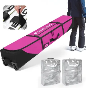 Odoland Rolling Ski Bag: Travel with Ease!