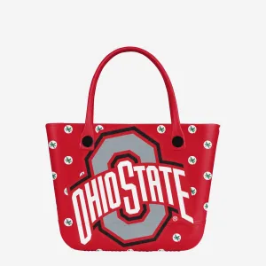 Ohio State Buckeyes Big Logo Mini Print Tailgate Tote Bag