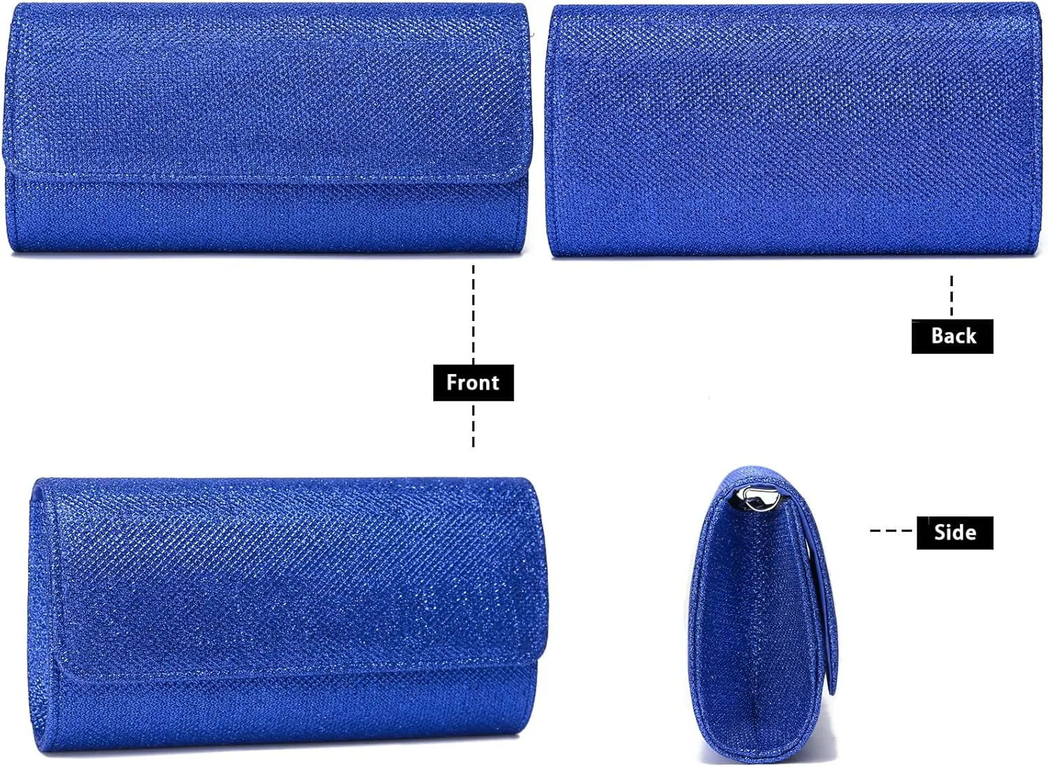 Outrip Women's Evening Bag Clutch Purse Glitter Party Wedding Handbag with Chain