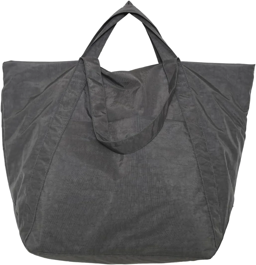 Oversized Handbag - Tokyo-Inspired Lightweight Tote with Spacious Pockets for Travel, Shopping & Everyday Use