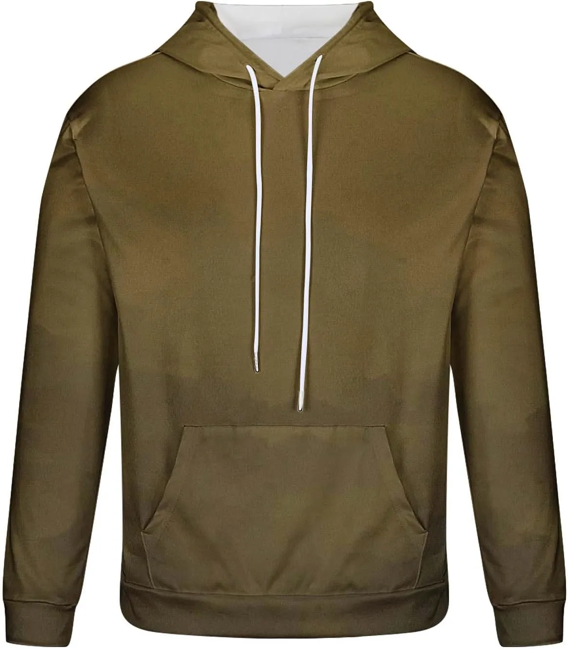Oversized Hoodies 2024 Fall Vintage Lightweight Mens Hooded Sweatshirts Pullover with Kanga Pockets Streetwear