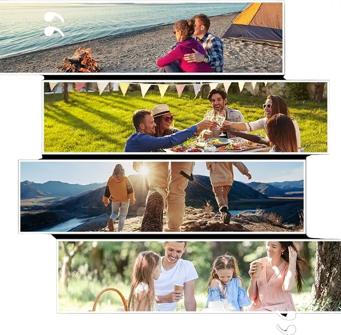 Oversized outdoor placemat Light Weight waterproof folding tote bag Yellow and White Stripes Perfect for Beach Lawn parties (Yellow and White stripes) (60""×80 "")