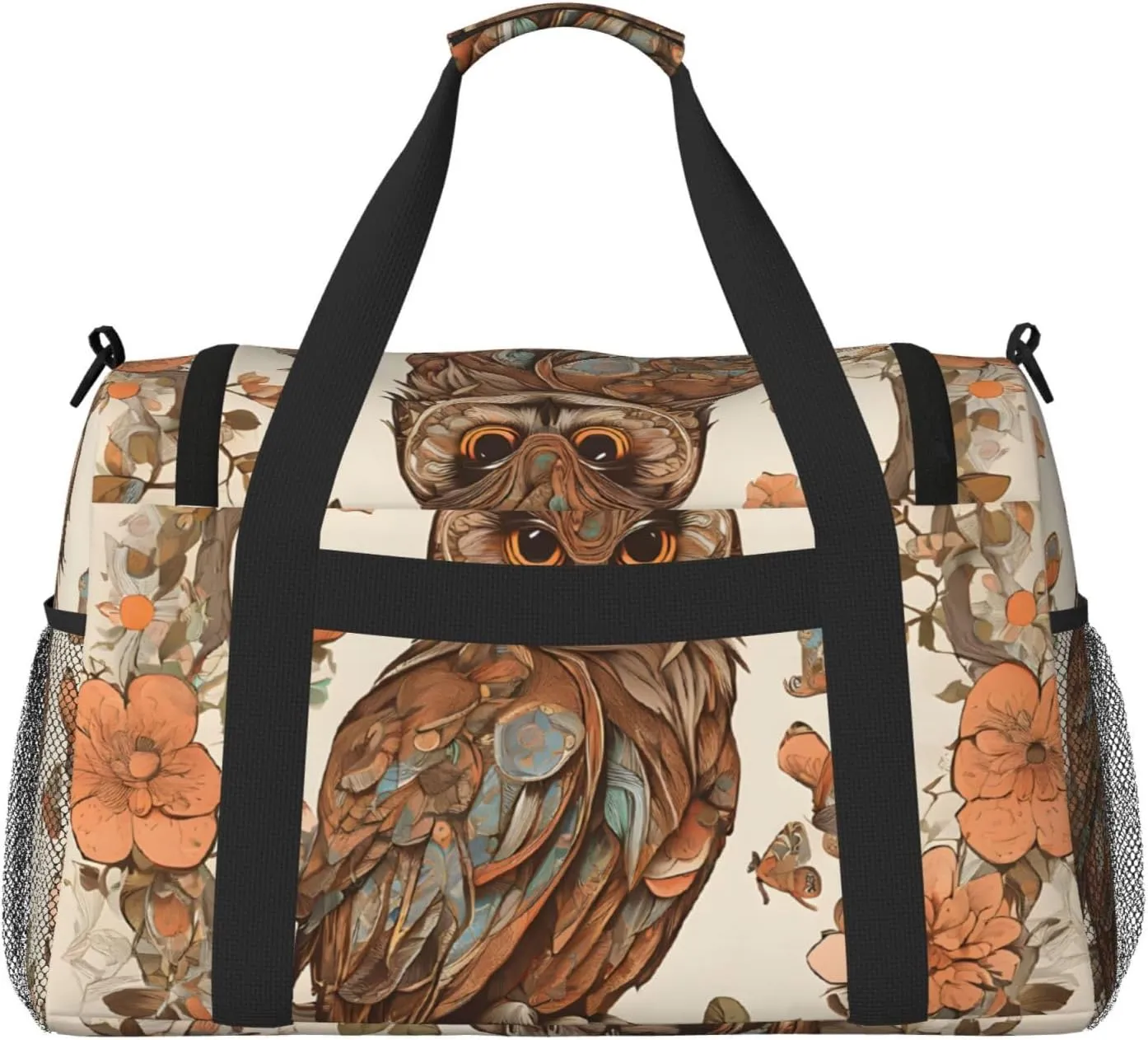 Owl Beliefs Durable Portable Crossbody Travel Bag, A Good Companion For Long-Distance Travel