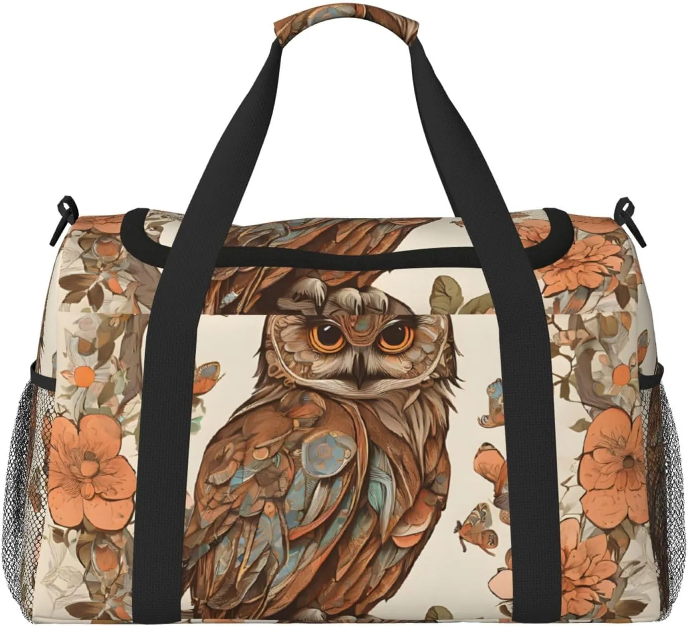 Owl Beliefs Durable Portable Crossbody Travel Bag, A Good Companion For Long-Distance Travel