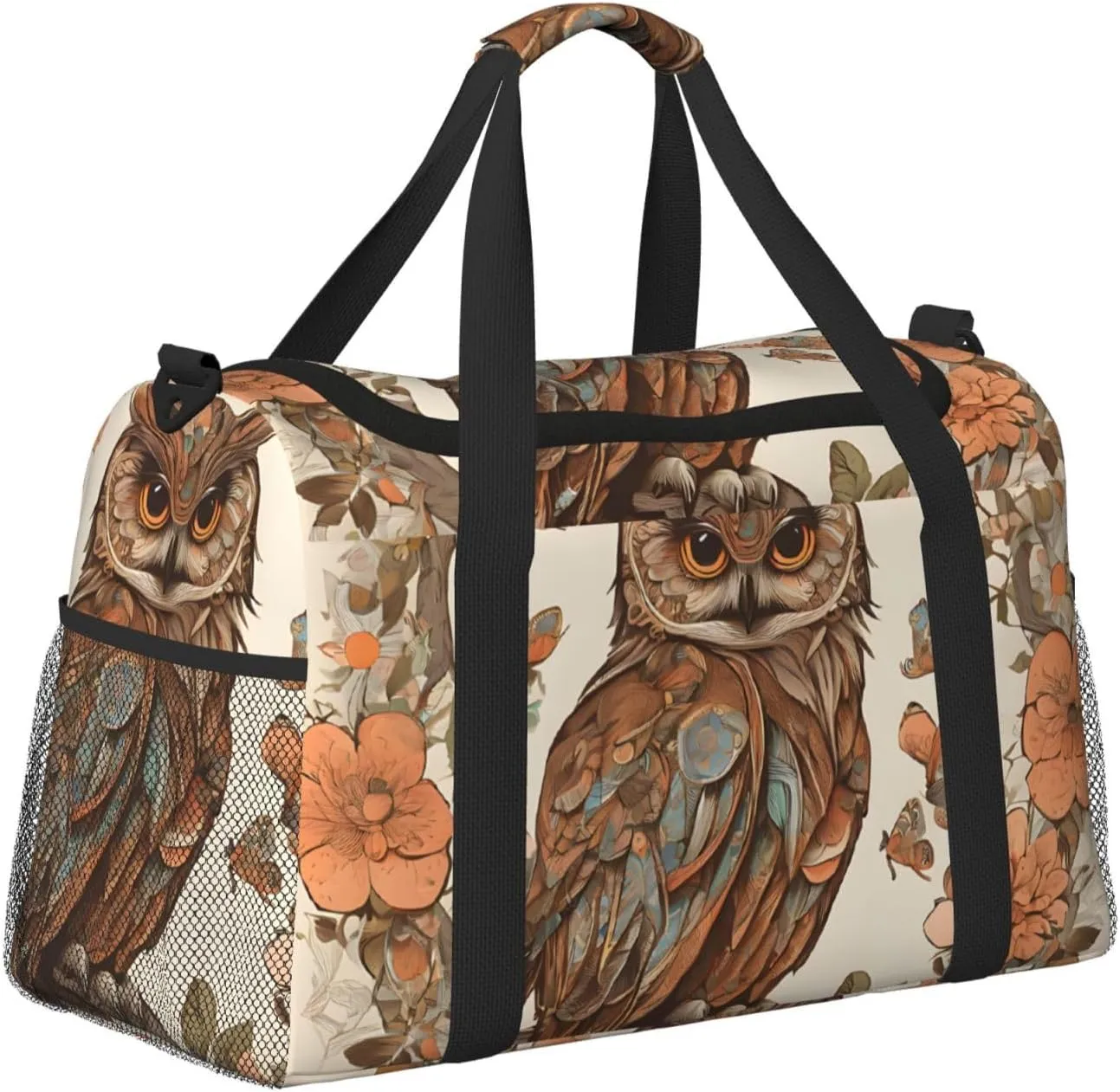 Owl Beliefs Durable Portable Crossbody Travel Bag, A Good Companion For Long-Distance Travel