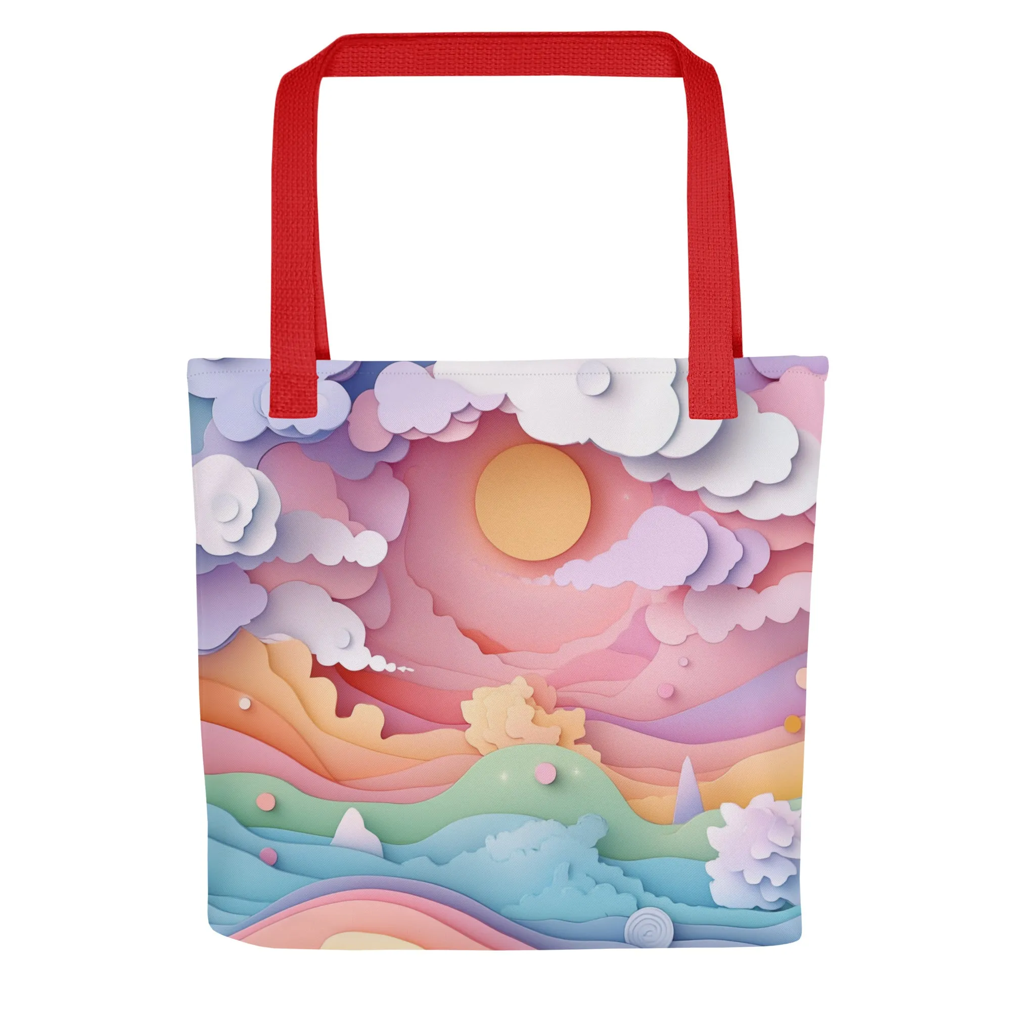 Paper Sunrise - Tote Bag