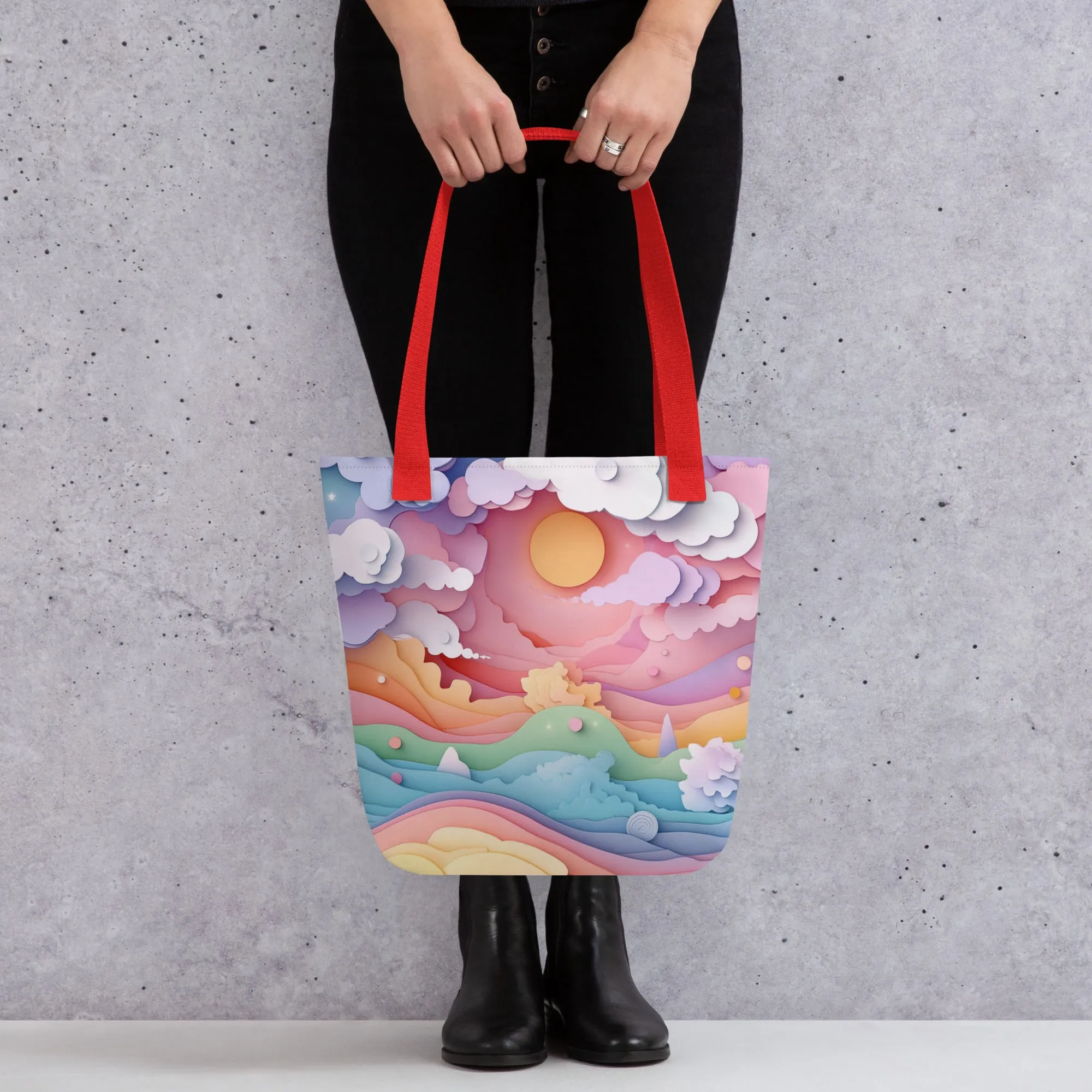 Paper Sunrise - Tote Bag