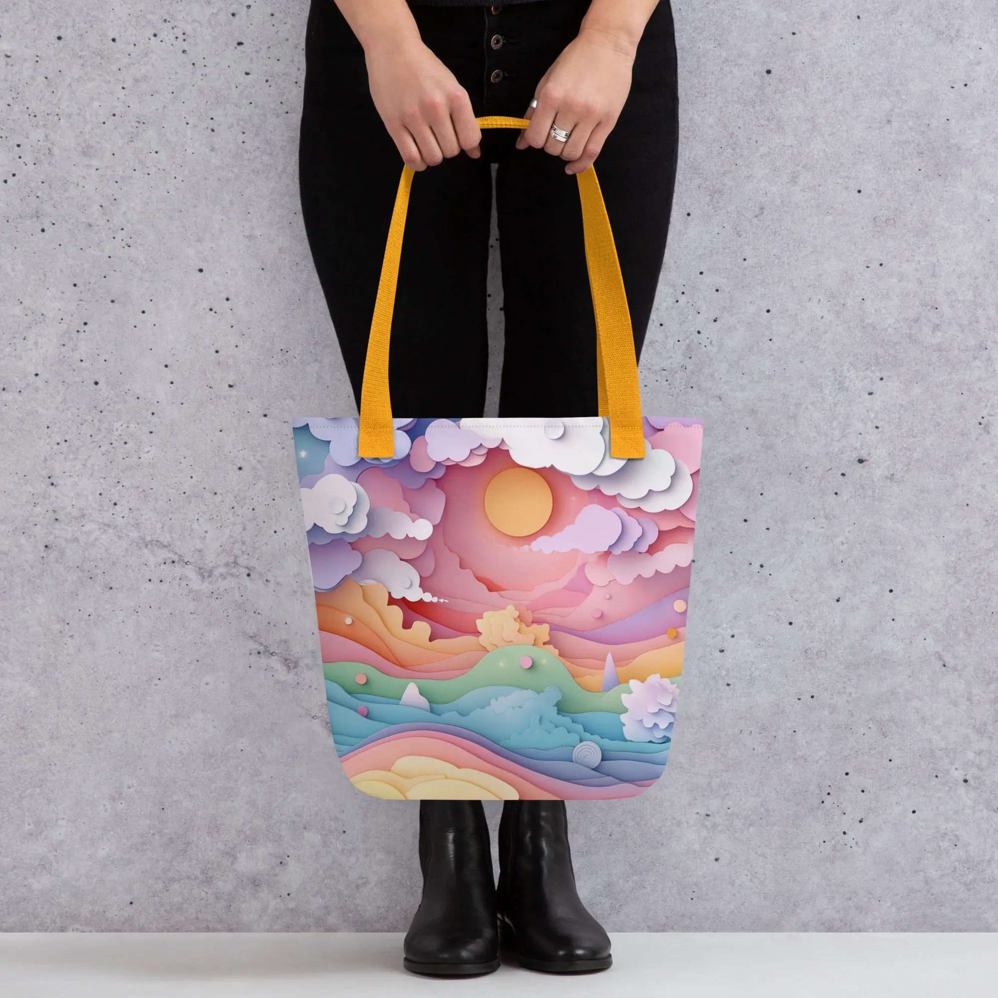 Paper Sunrise - Tote Bag