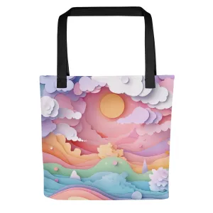 Paper Sunrise - Tote Bag