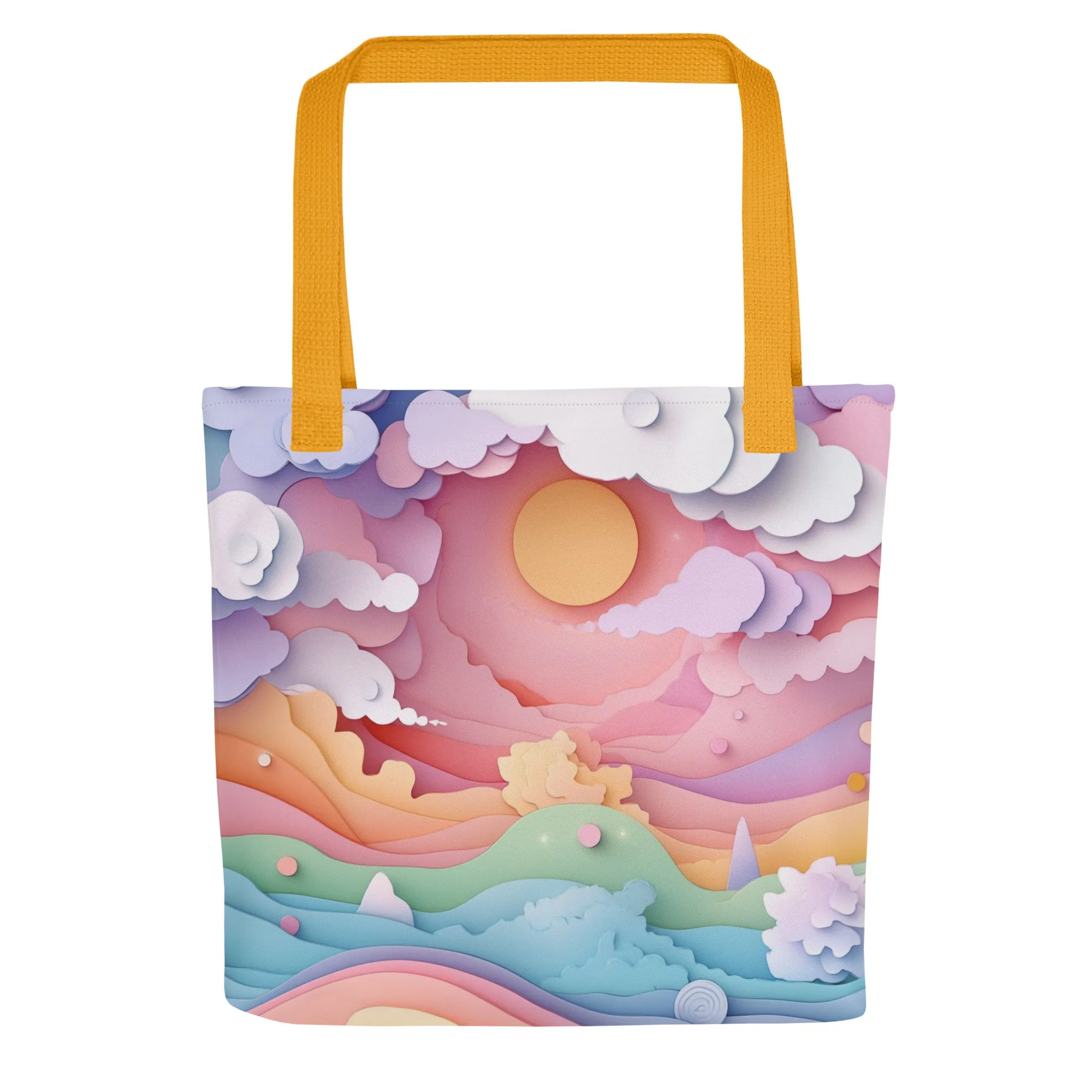 Paper Sunrise - Tote Bag