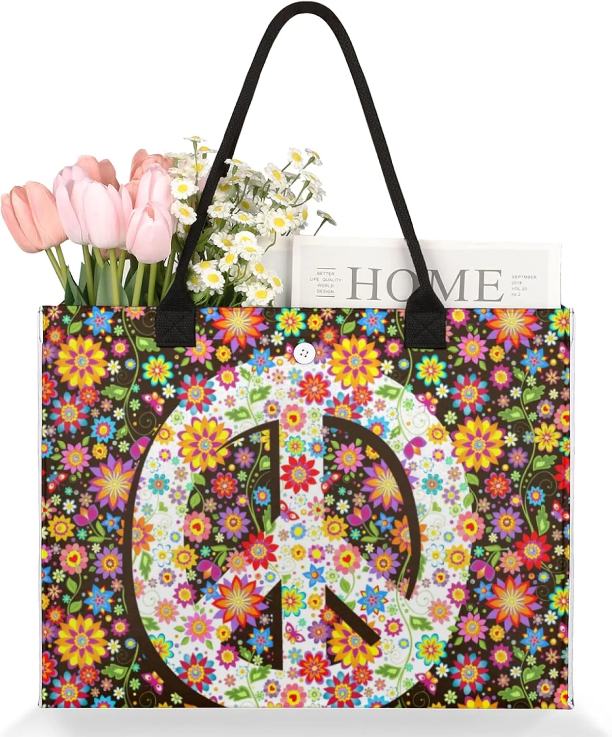 Pardick Women's Tote Bag - Reusable Travel, Work, Shopping, Pool & Beach Bag