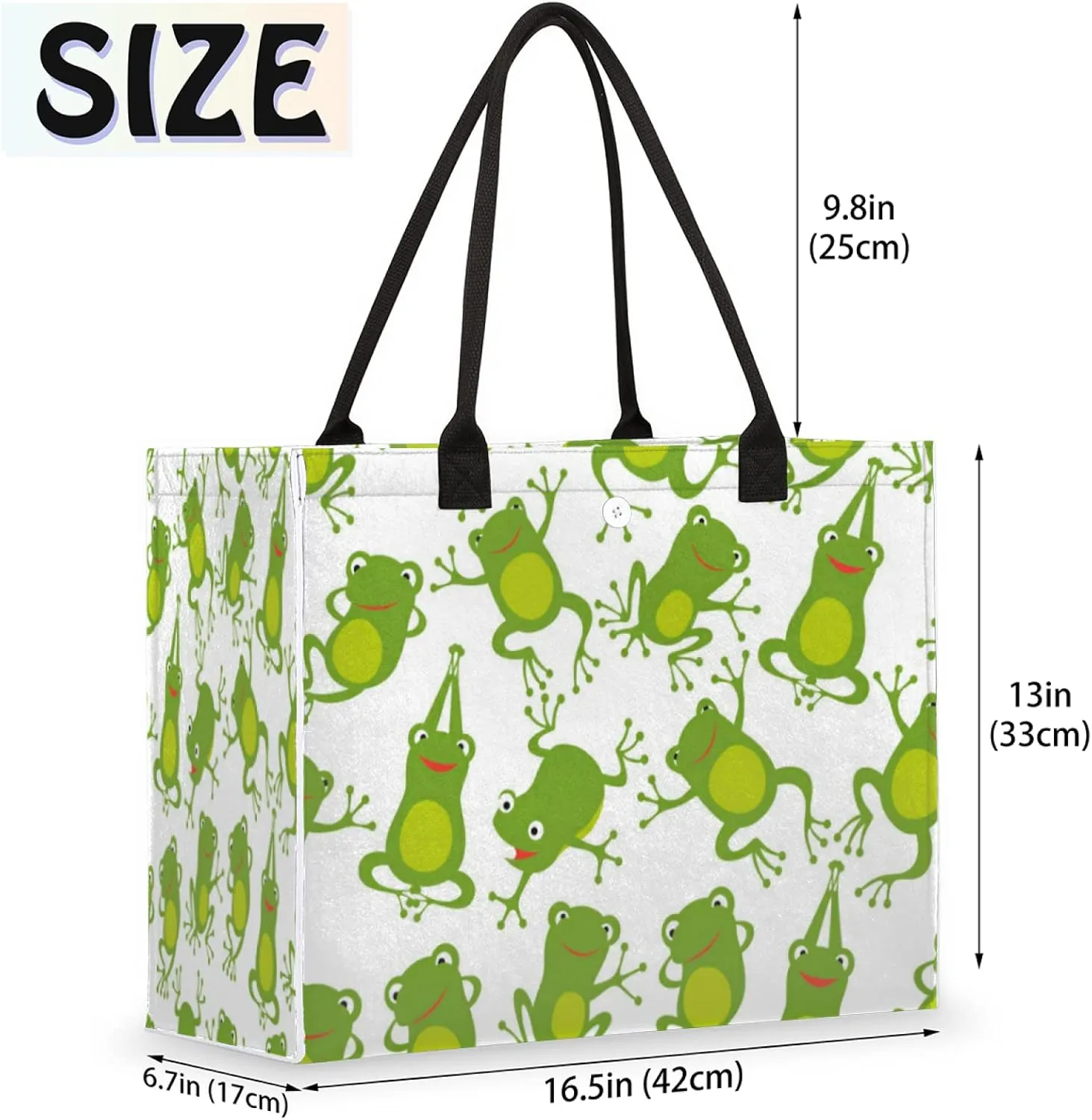 Pardick Women's Tote Bag - Reusable Travel, Work, Shopping, Pool & Beach Bag