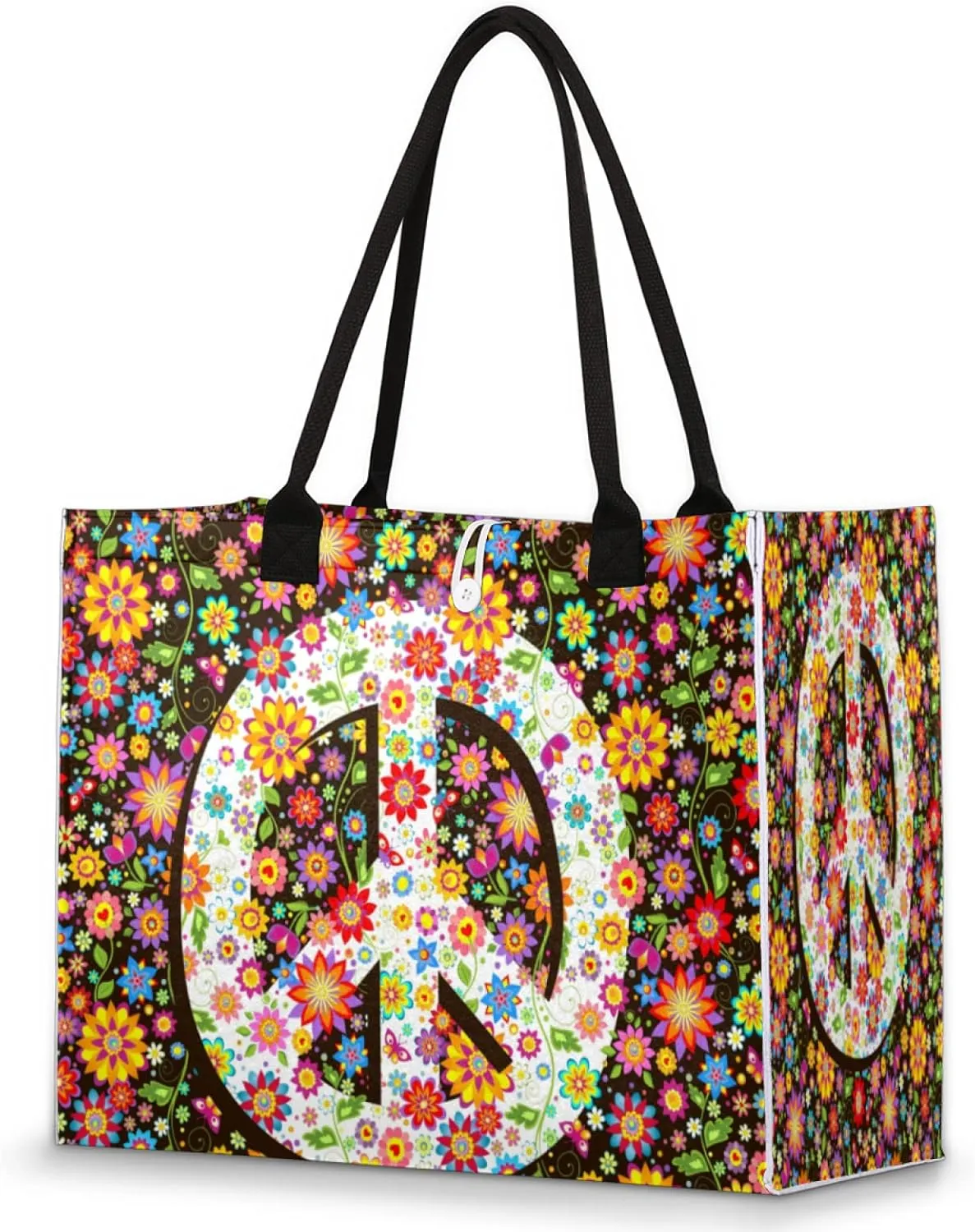 Pardick Women's Tote Bag - Reusable Travel, Work, Shopping, Pool & Beach Bag