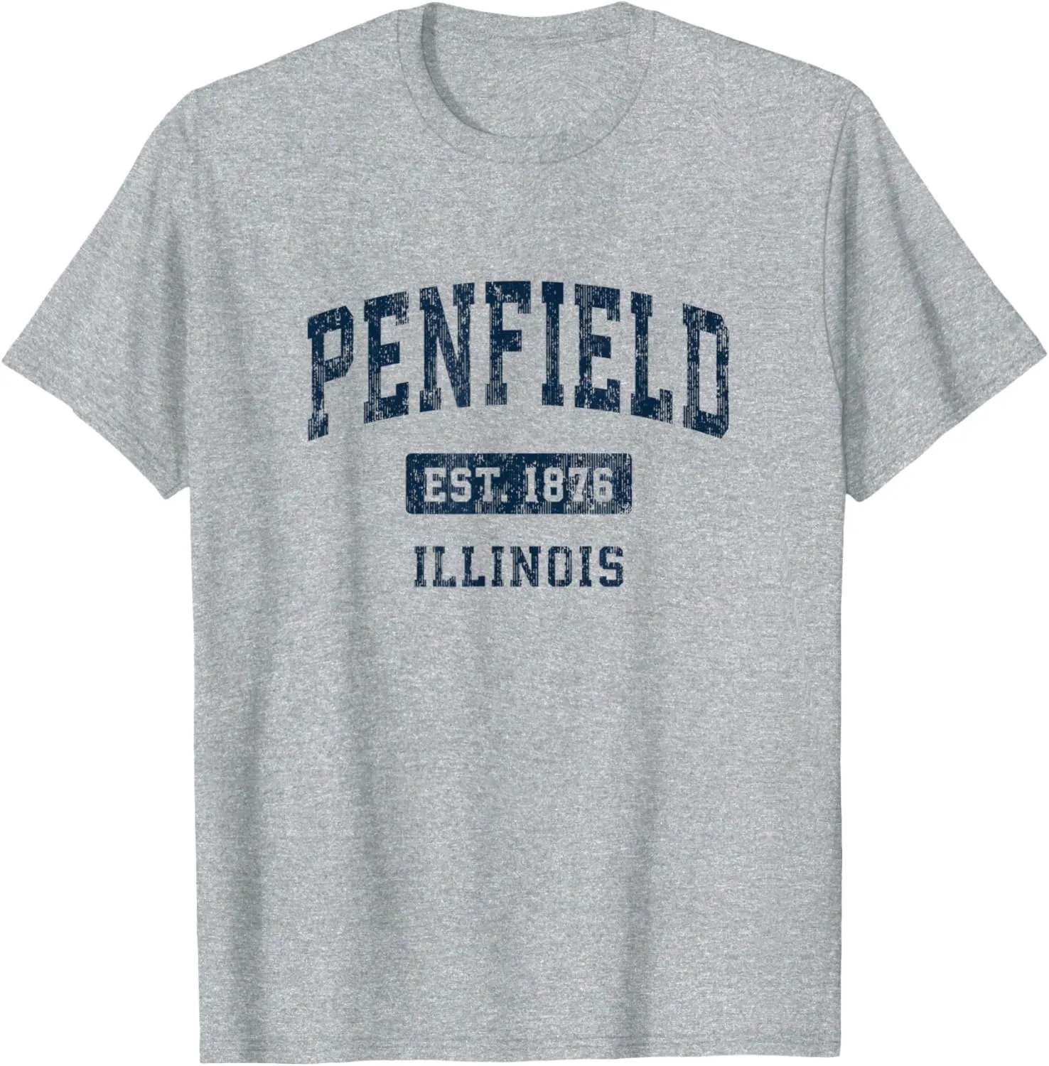 Penfield Illinois IL Vintage Athletic Sports Design T-Shirt