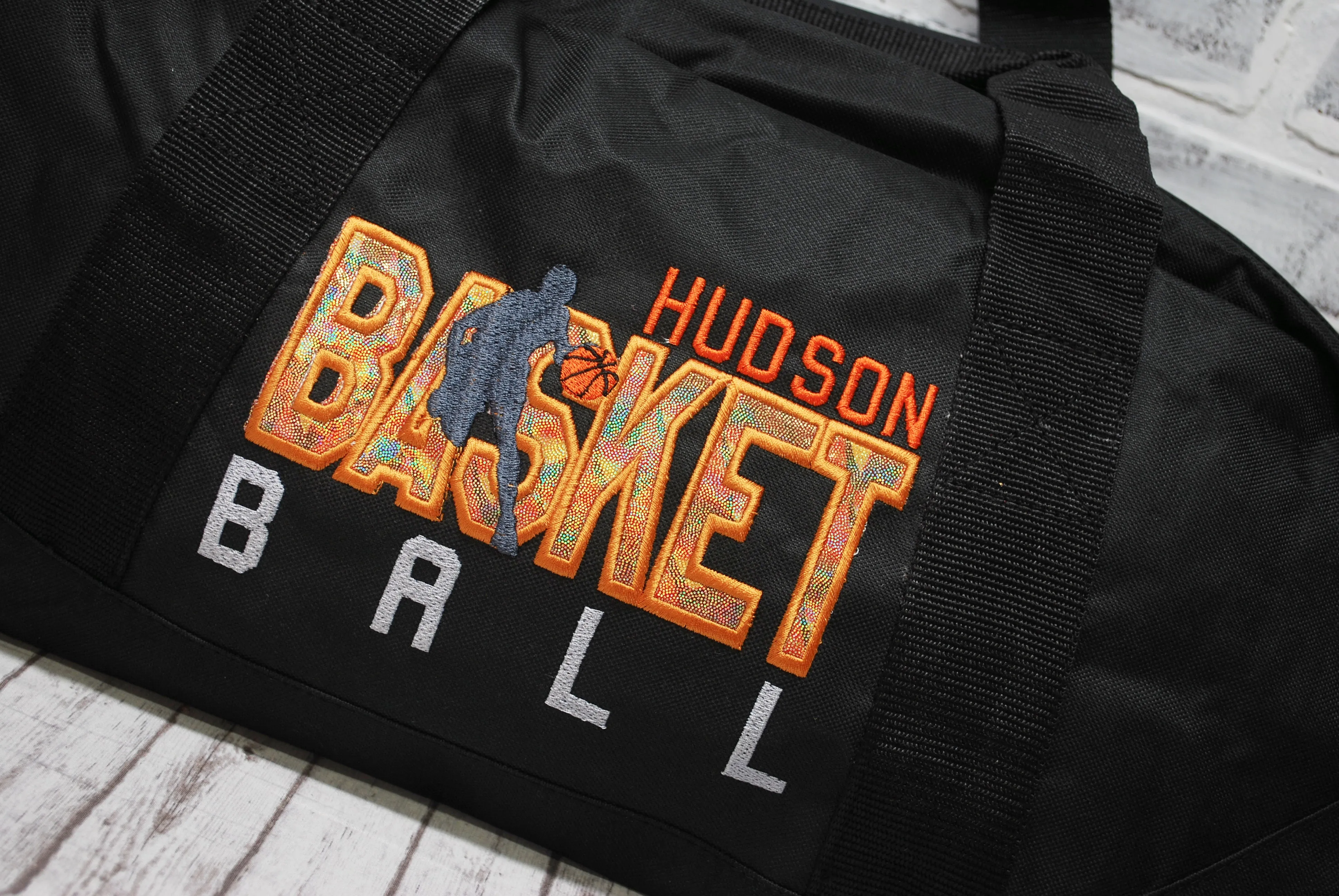 Personalized Basketball Travel Bag