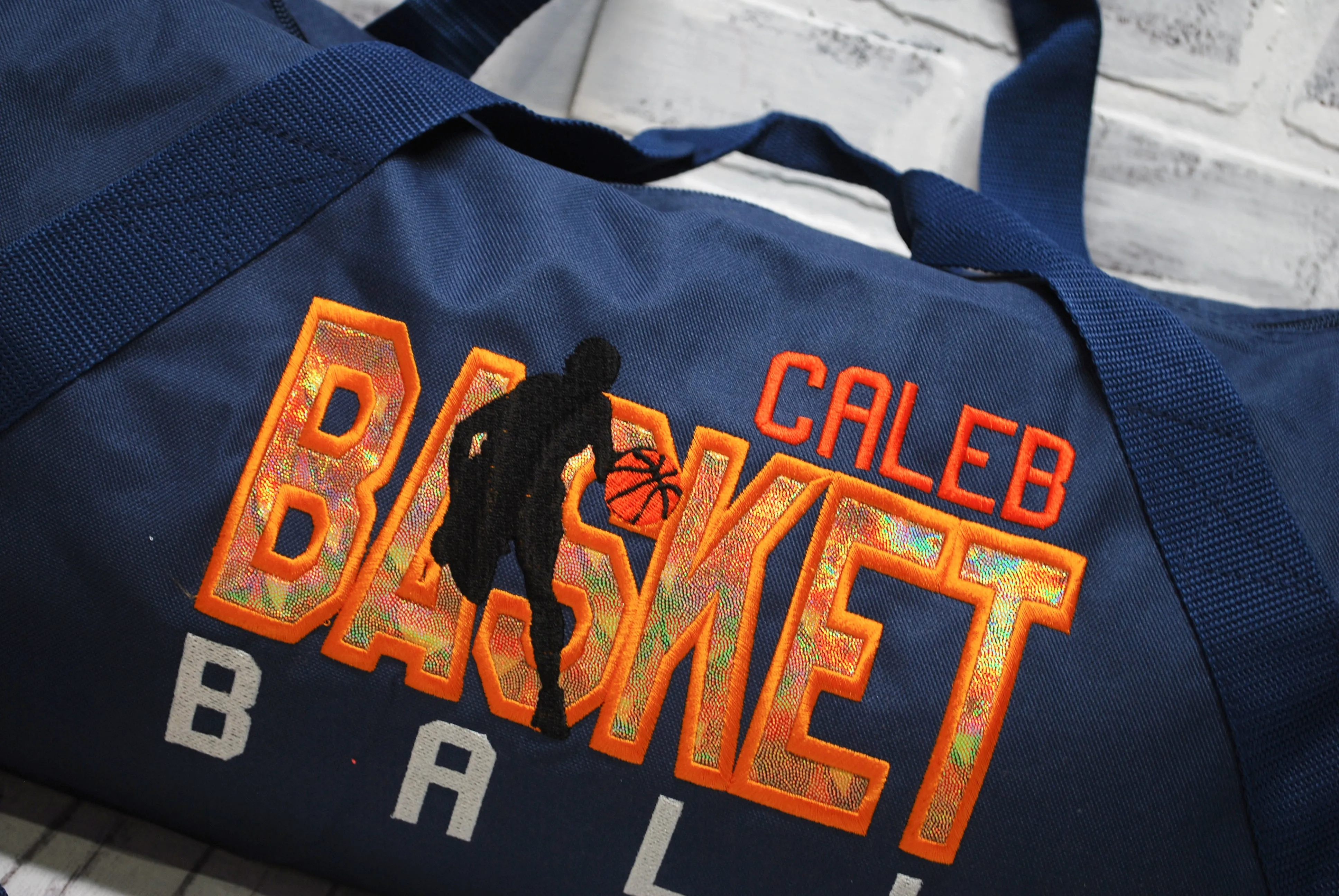 Personalized Basketball Travel Bag