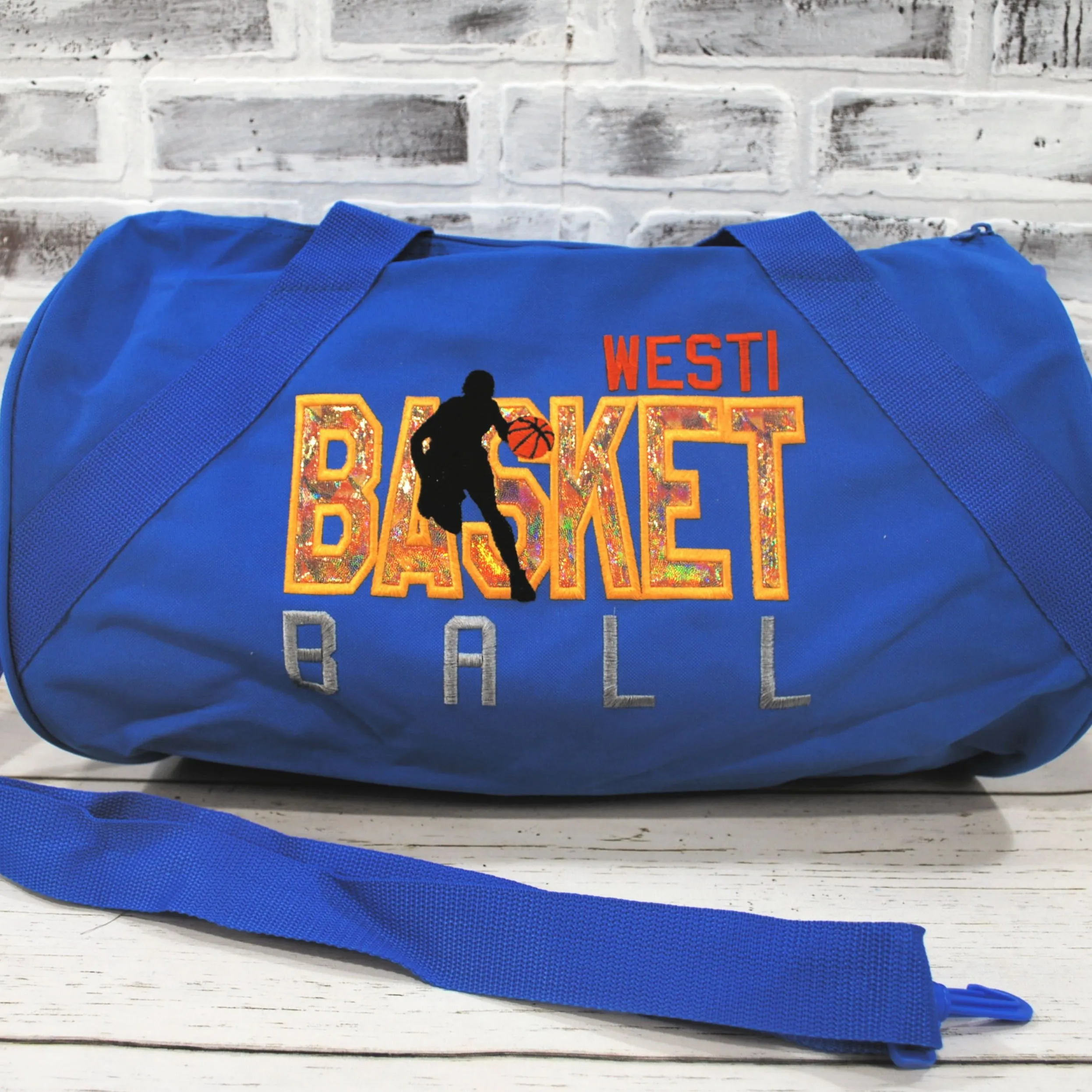Personalized Basketball Travel Bag