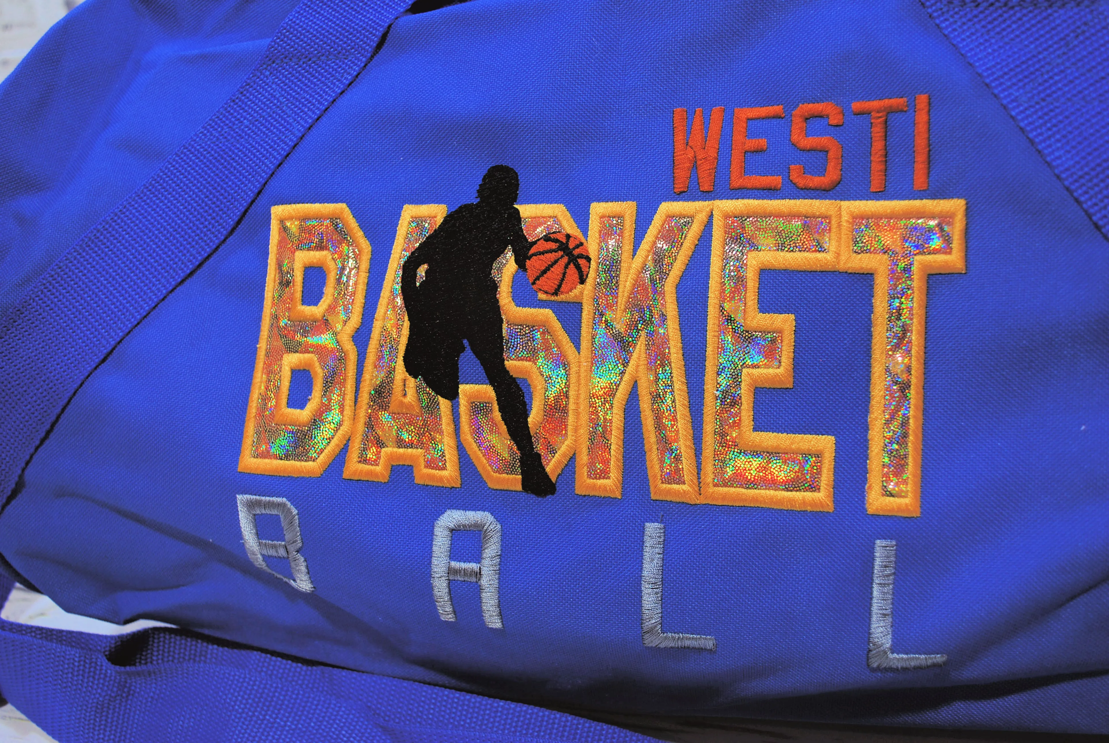 Personalized Basketball Travel Bag