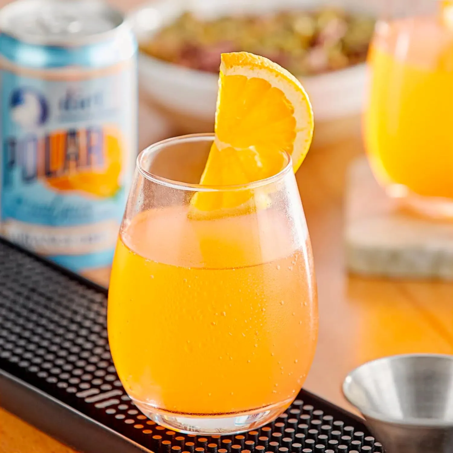 POLAR Dry Sparkling Soda Diet Orange Flavor | Premium Cocktail Mixer Inspired by History | 24pk 7.5oz Cans