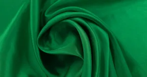 Polyester Satin Kelly Green