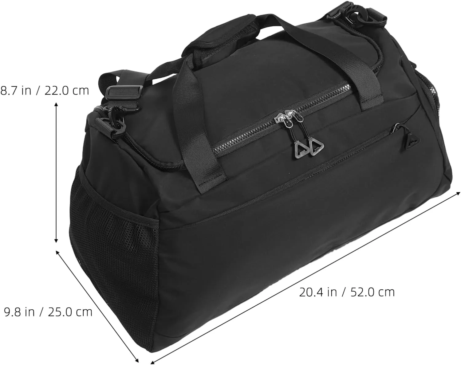 POPETPOP Large Capacity Duffel Bag for Men Versatile Gym and Travel Tote Durable Stylish Design for Sports Yoga and Trips Ample Storage for All Essentials