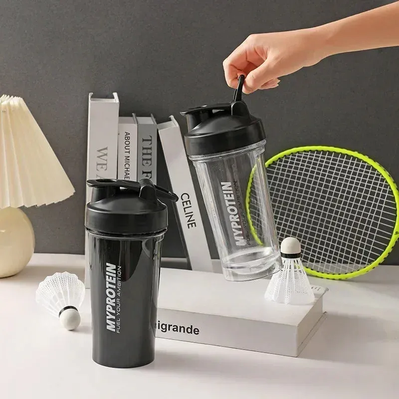 Premium 600ML Shaker Bottle – BPA-Free Sports Water Bottle with Protein Mixer – Portable Travel Cup with Stainless Steel Shake Ball – Ideal for Gym, Bike, and Summer Hydration