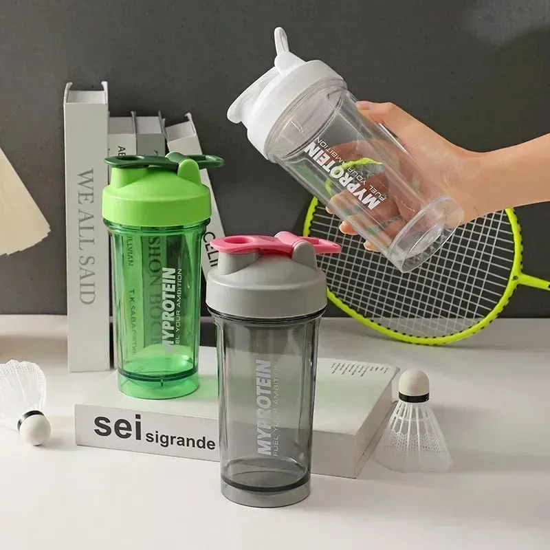 Premium 600ML Shaker Bottle – BPA-Free Sports Water Bottle with Protein Mixer – Portable Travel Cup with Stainless Steel Shake Ball – Ideal for Gym, Bike, and Summer Hydration